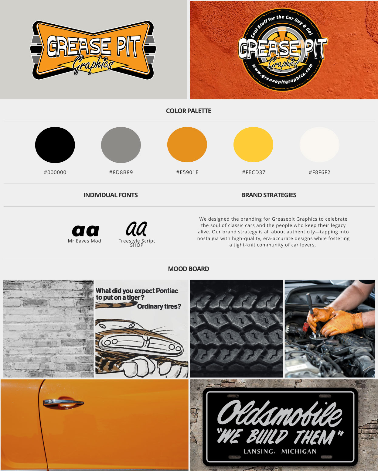 Coconut Sundays Creative Grease Pit Graphics Branding