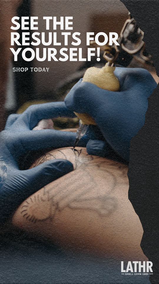 LATHR Social Media Design Work Coconut Sundays Tattoo