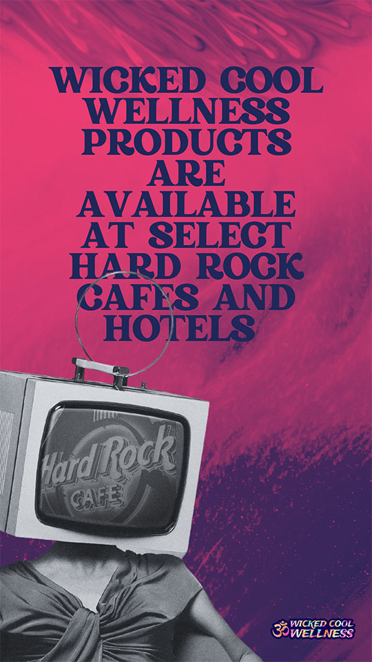 Wicked Cool Wellness Social Media Design Work Coconut Sundays Creative Studios Hard Rock Cafe