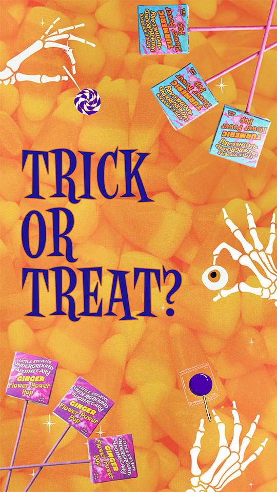 Wicked Cool Wellness Social Media Design Work Coconut Sundays Creative Studios Trick or Treat