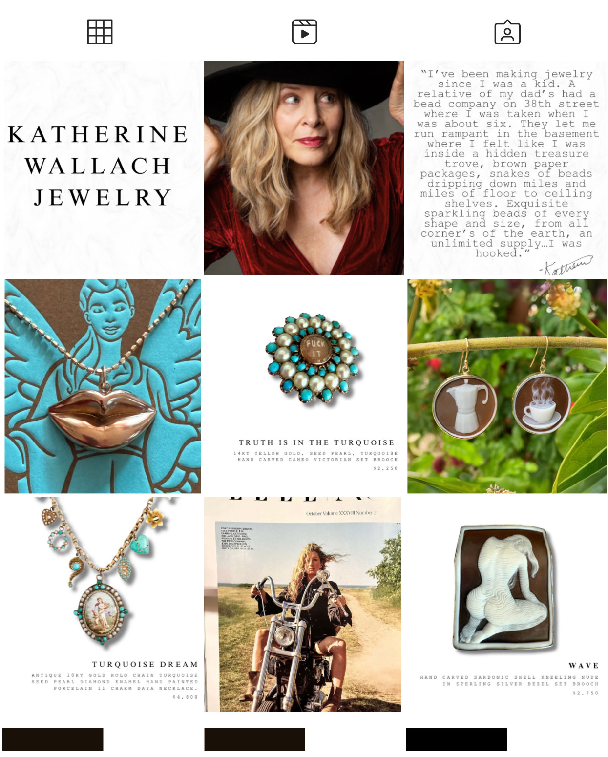 Coconut Sundays Creative Studios Katherine Wallach Instagram Feed Sample